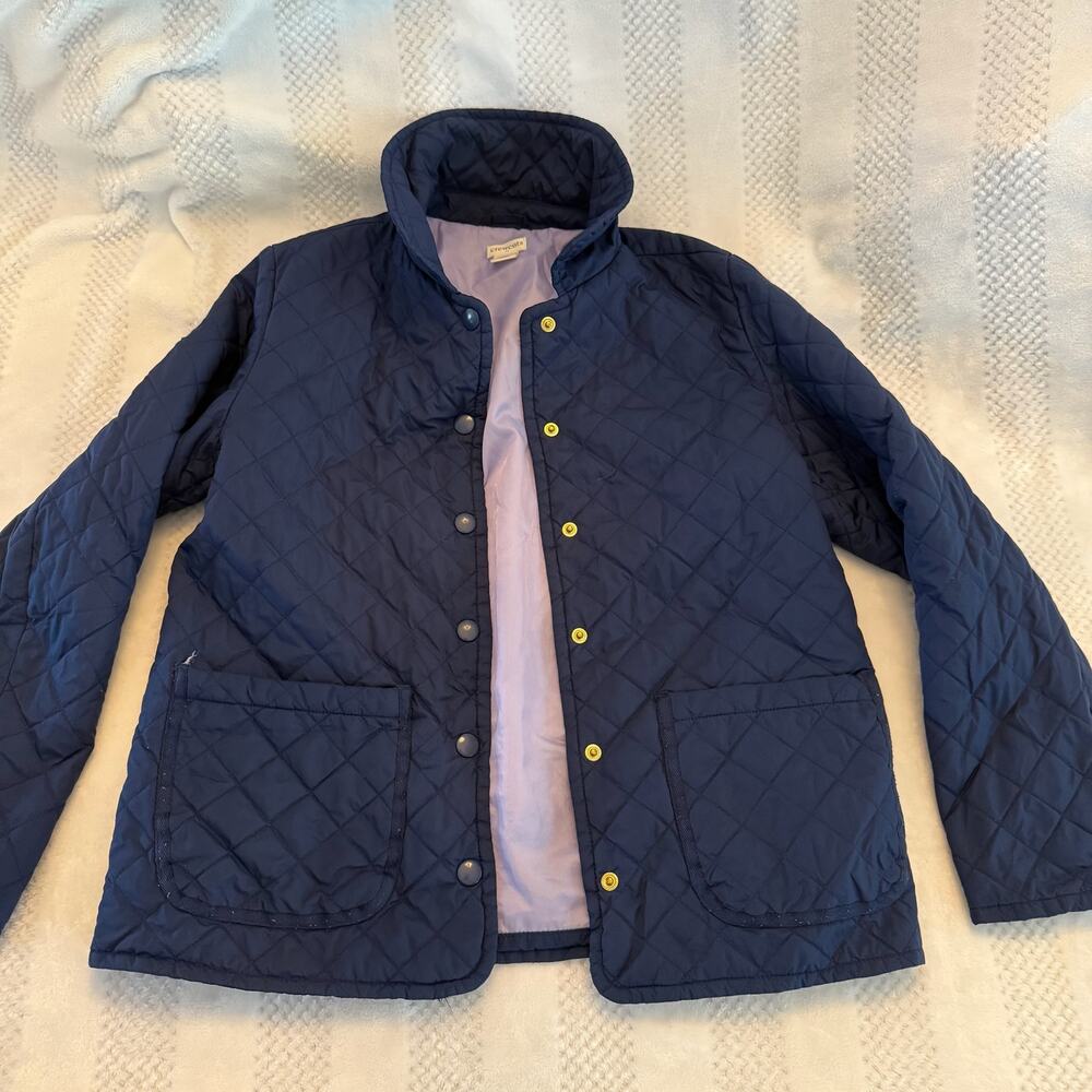 new crewcuts quilted barn jacket size kids Large